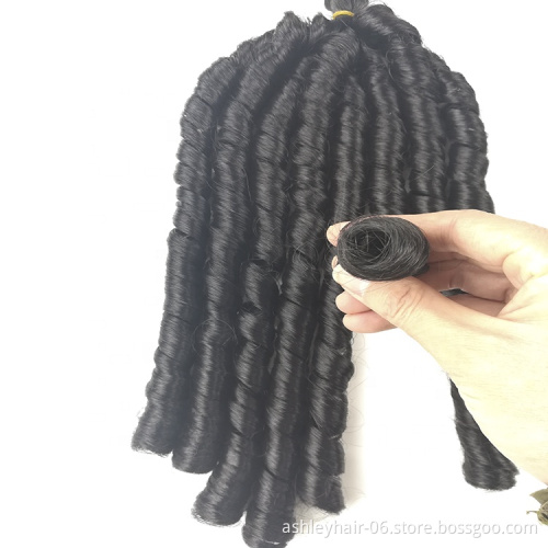 premium synthetic braid hair piece jumbo hair braid rich braid synthetic curly piece 14inch